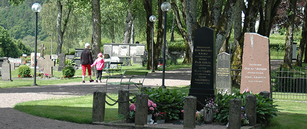 Kyrkogården i Bollebygd
